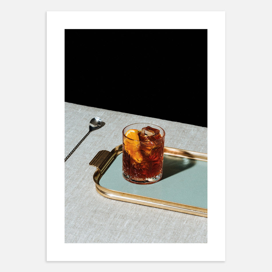Negroni Cocktail Poster