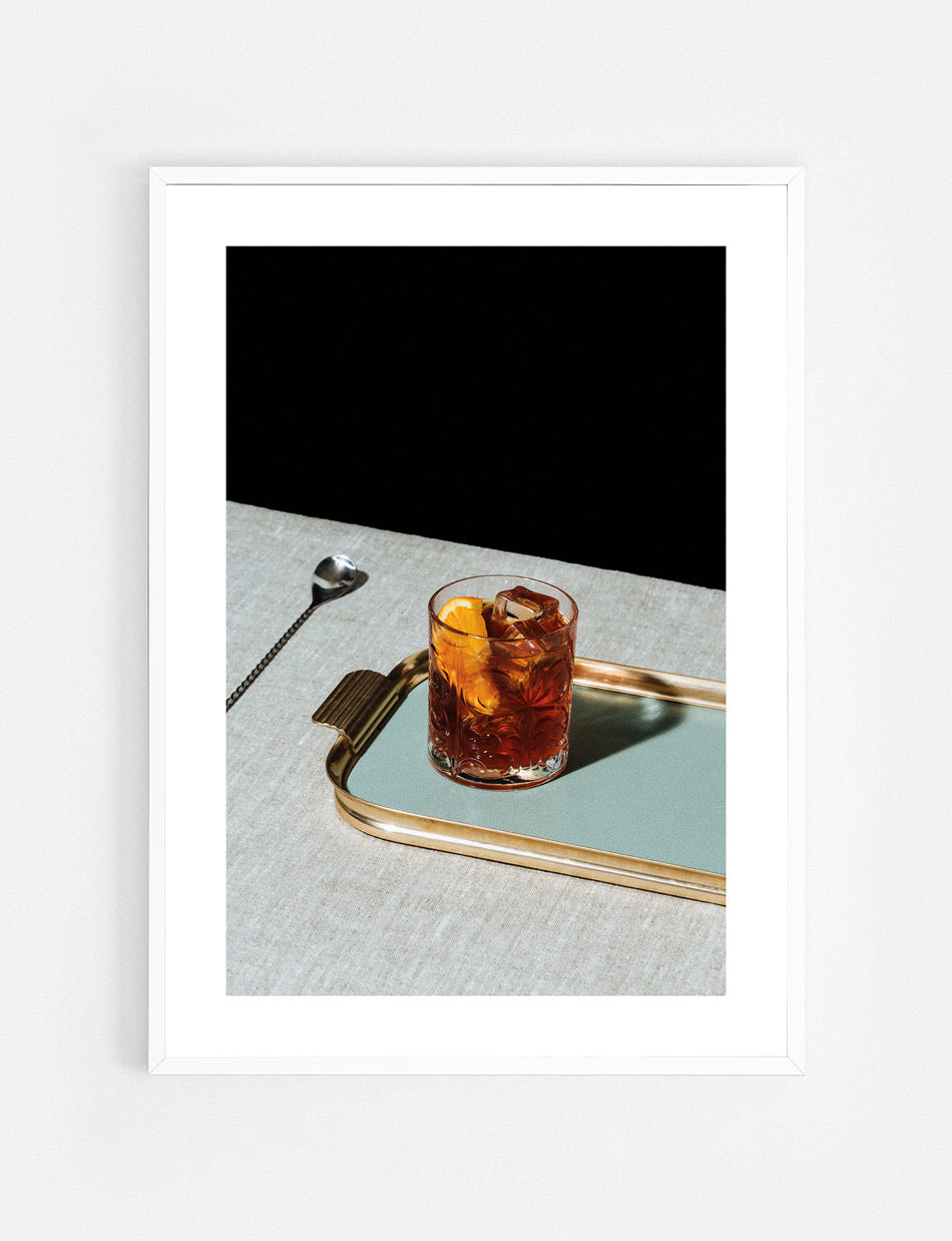 Negroni Cocktail Poster