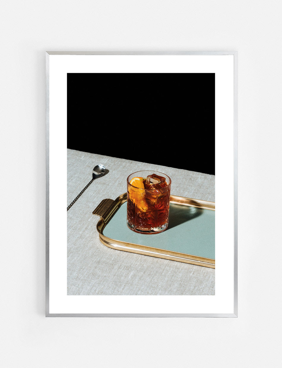 Negroni Cocktail Poster