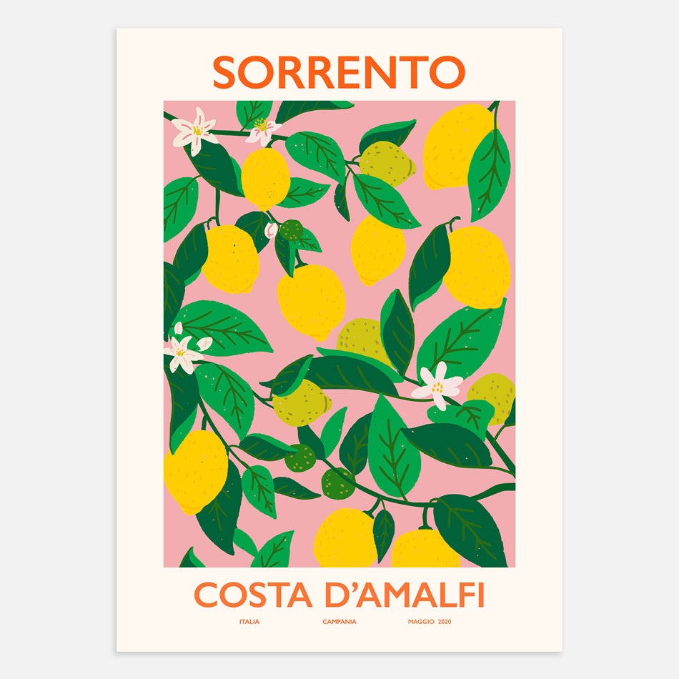 Sorrento Lemone Poster