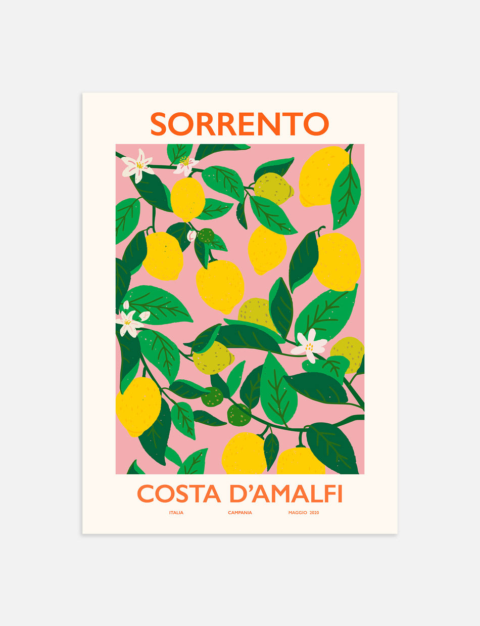 Sorrento Lemone Poster