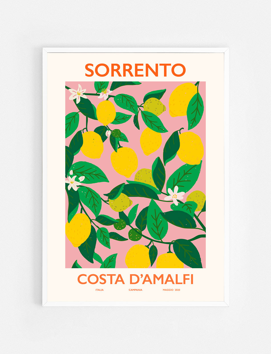Sorrento Lemone Poster