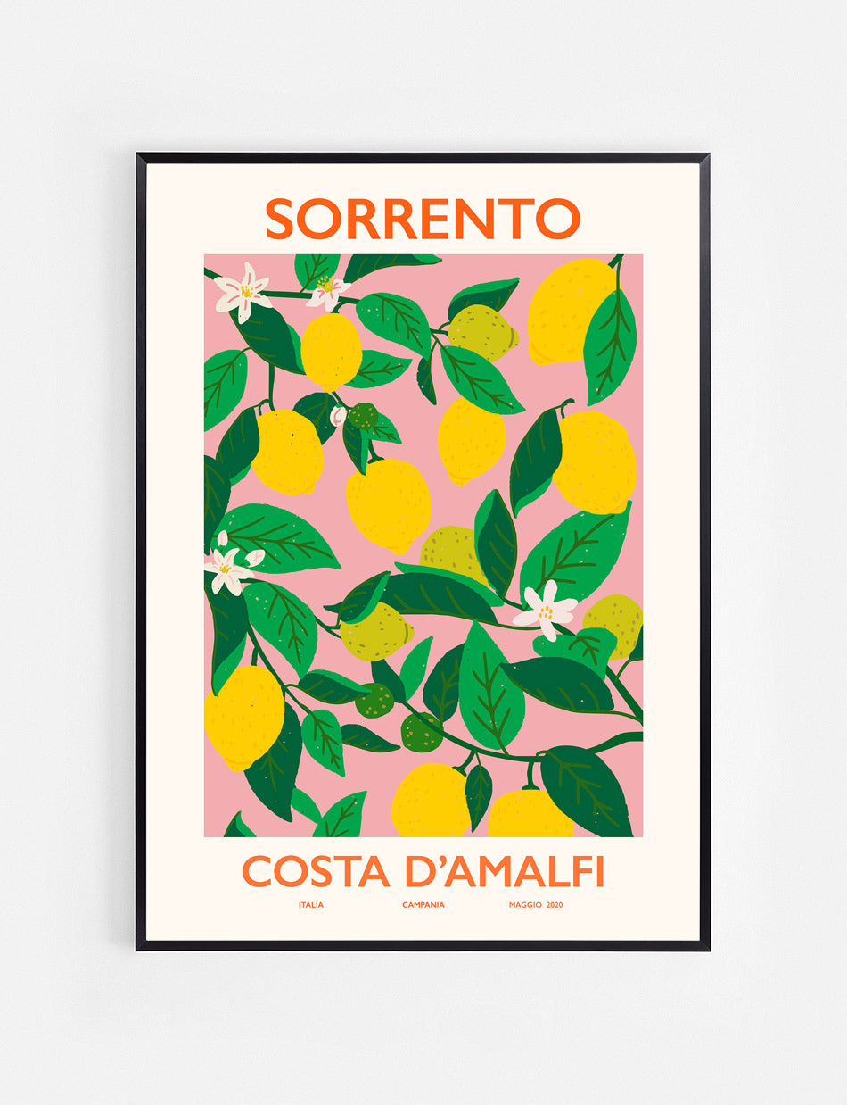 Sorrento Lemone Poster