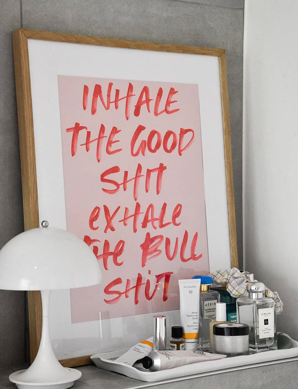 Typography & Quotes Poster